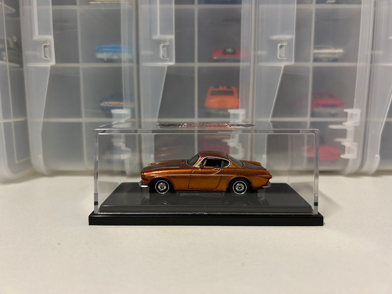 Matchbox Volvo P1800 S, 2010 Europe Gathering Leipzig, Ophalen of Verzenden, Zo goed als nieuw, Auto