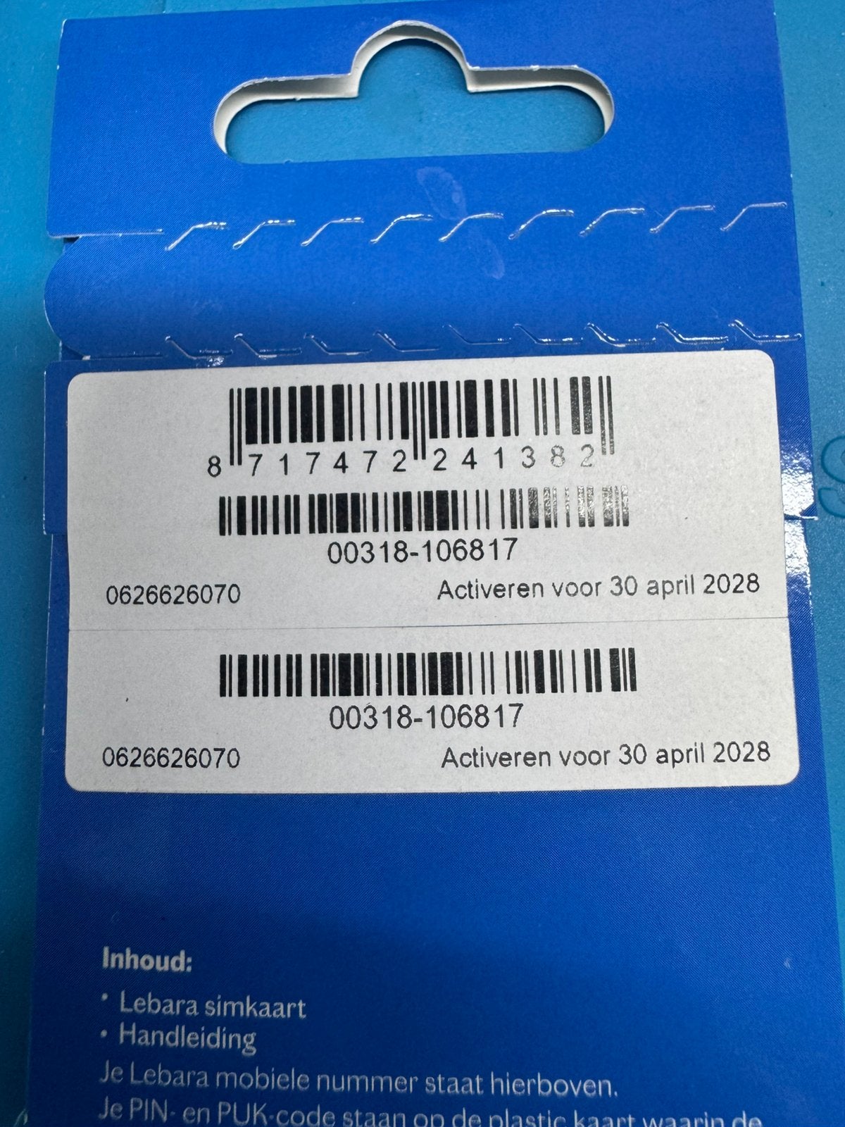 MOOI NUMMER 0626626070, Telecommunicatie, Ophalen of Verzenden, Zo goed als nieuw, KPN