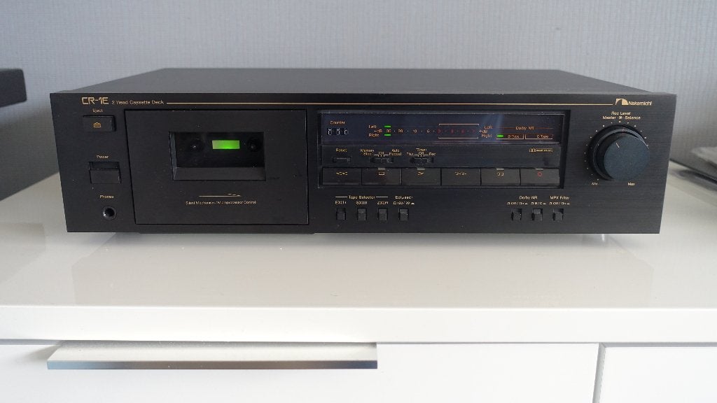 Nakamichi CR1 cassettedeck, Ophalen of Verzenden, Enkel, Overige merken, Tiptoetsen