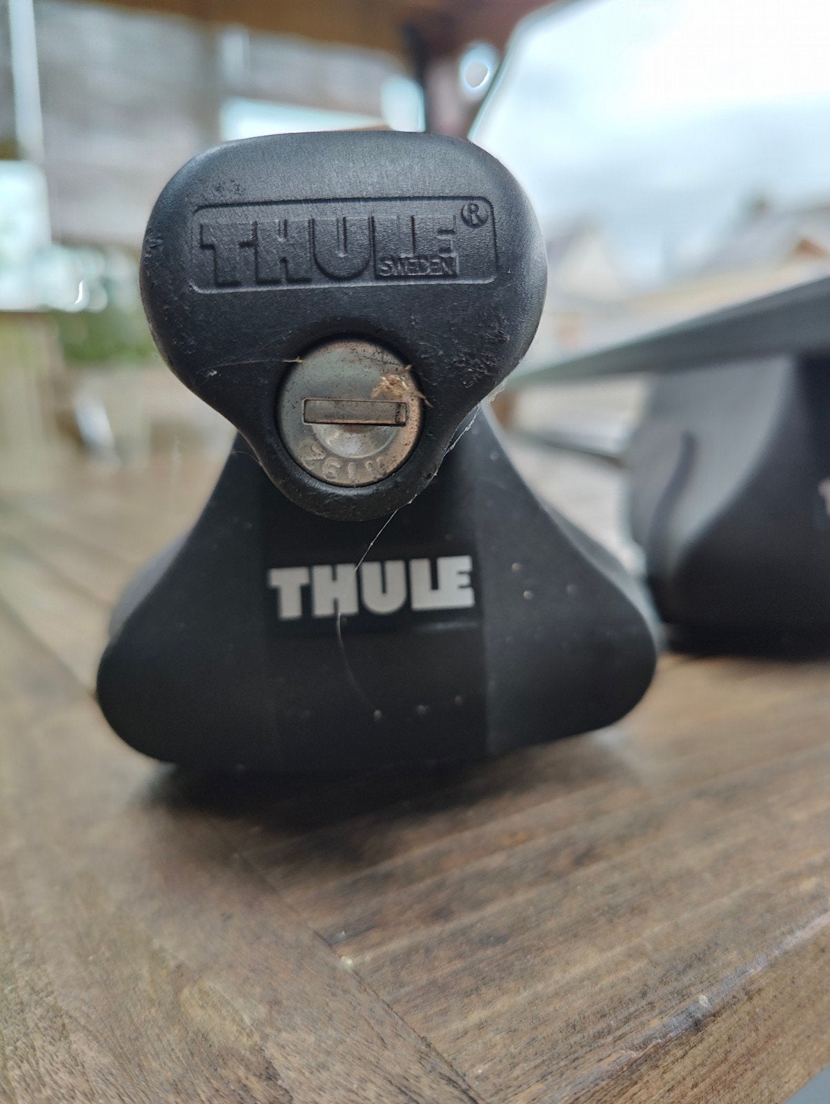 Universele Thule dakdragers voor open geleider met 2 lengtes, Auto diversen, Dakdragers, Ophalen