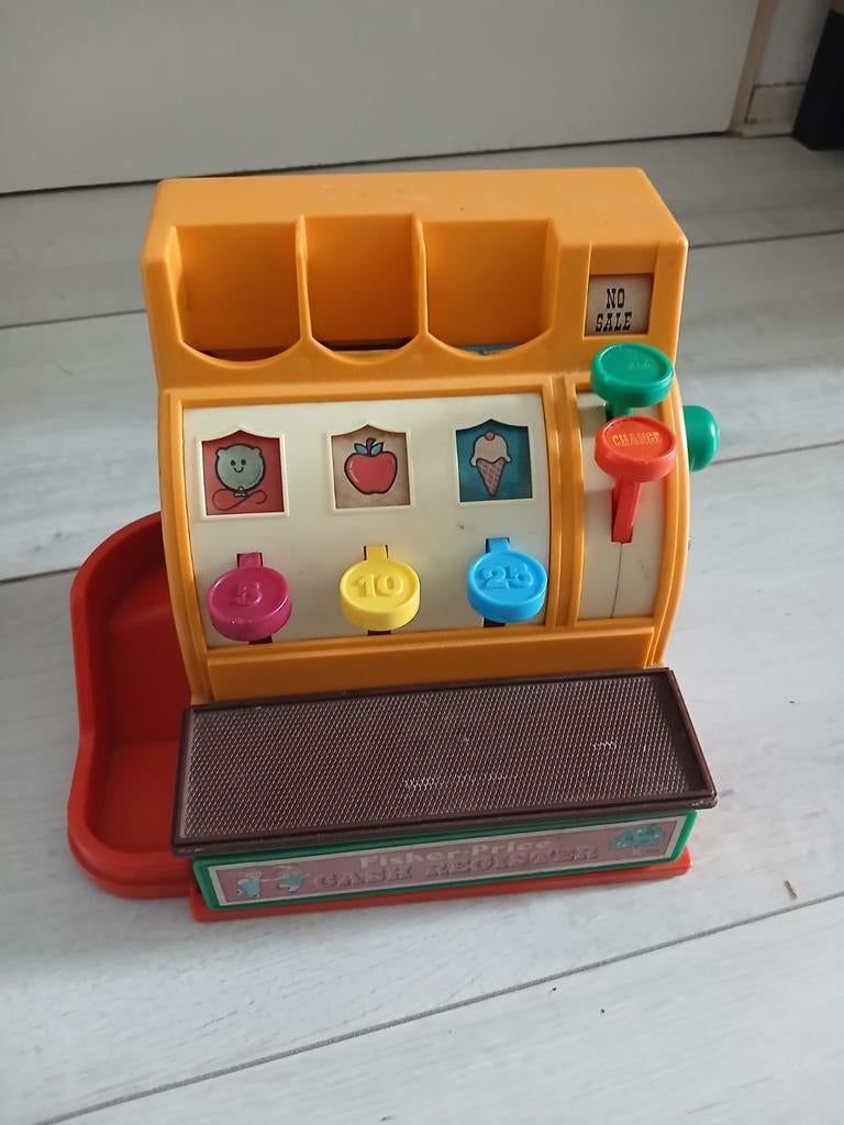 Speelgoed kassa, Kinderen en Baby's, Speelgoed | Fisher-Price, Ophalen, Gebruikt, Speelset