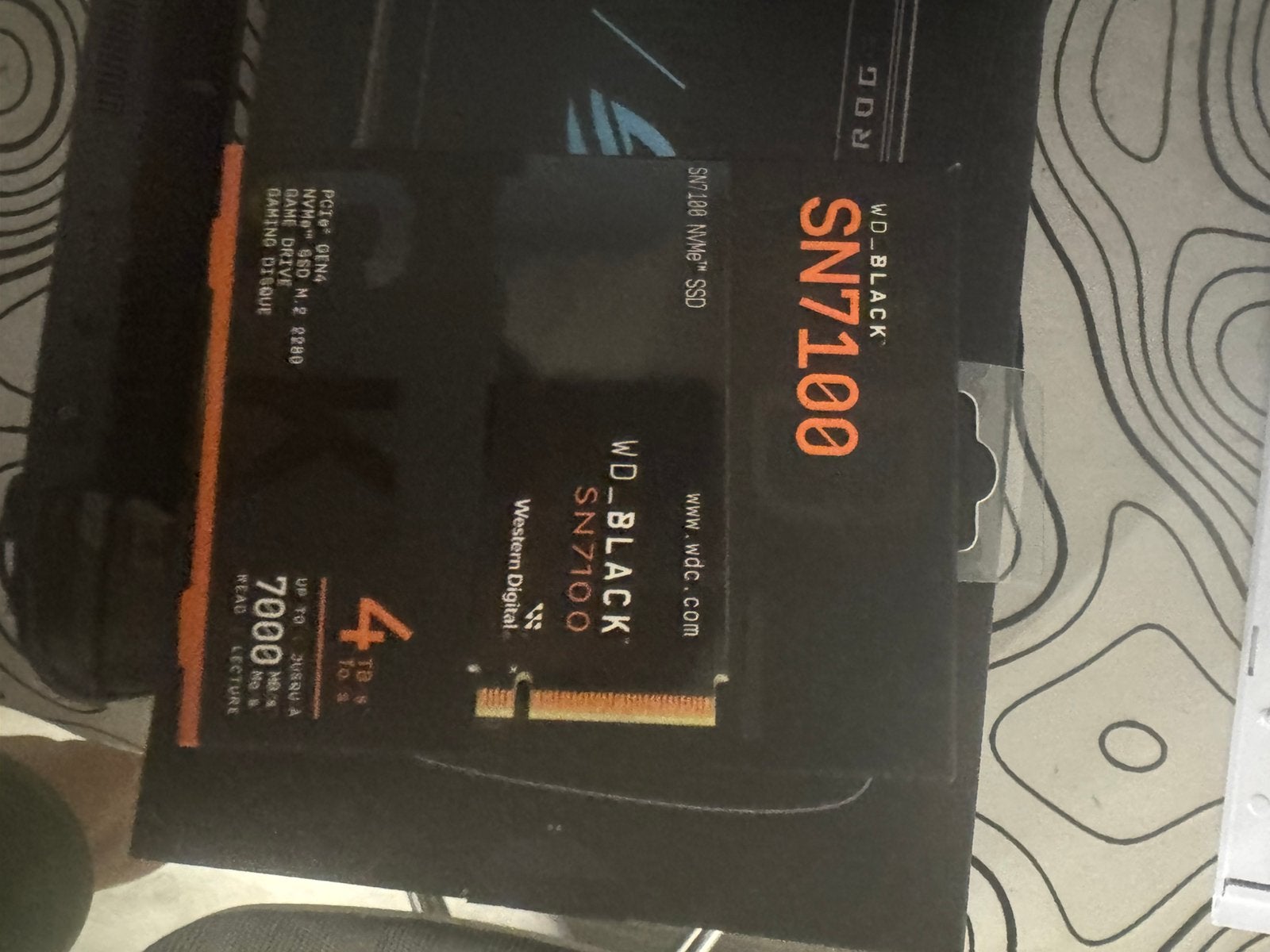 WD_BLACK SN7100 4TB NVMe Gen4 SSD, Computers en Software, Harde schijven, Zo goed als nieuw, Laptop, Overige aansluitingen, Ophalen