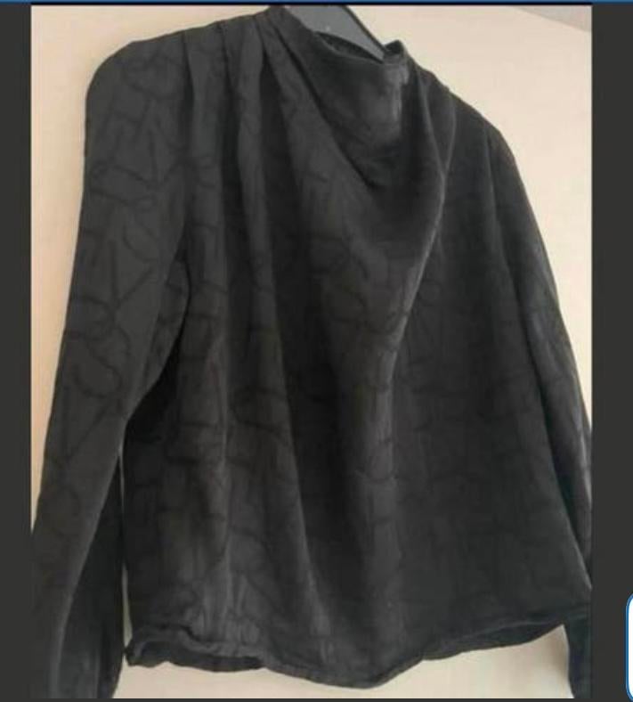 Top / blouse Josh V, Ophalen of Verzenden, Zo goed als nieuw, Maat 48/50 (M), Zwart