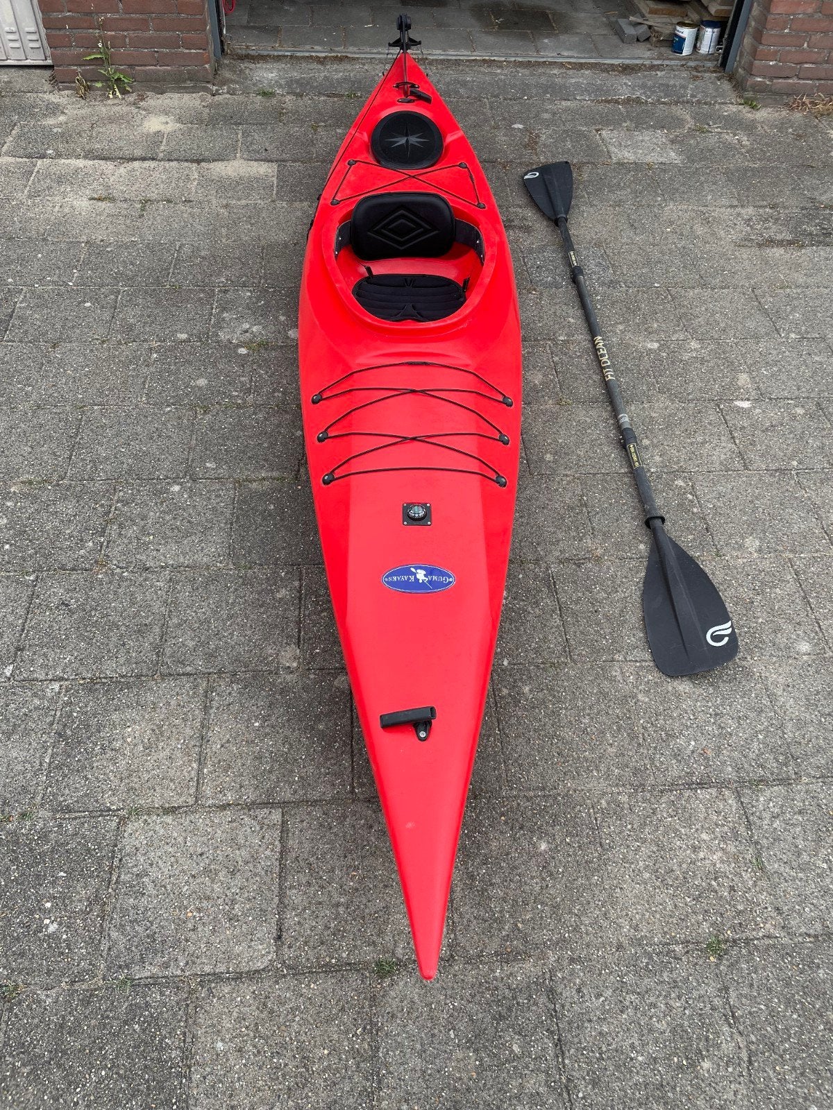 Guma kajak 3.5 Meter in nette staat, Watersport en Boten, Kano's, Ophalen, Eén persoon, Kajak