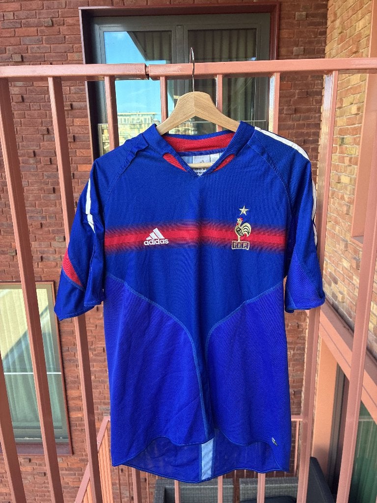 Frankrijk thuis 04-06 | L | Topconditie | WK 06 | Authentiek, Maat XL, Ophalen of Verzenden, Zo goed als nieuw, Shirt