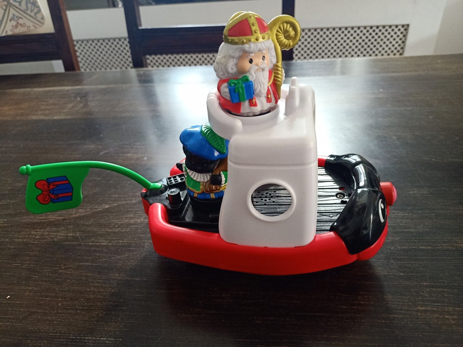 little People Sinterklaas met boot, Ophalen of Verzenden, Zo goed als nieuw, Complete set, Boot/Schip