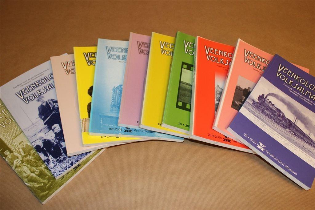 11x Veenkoloniale Volksalmanak 2000-2010 — Nummers 12-22, Ophalen of Verzenden, Zo goed als nieuw