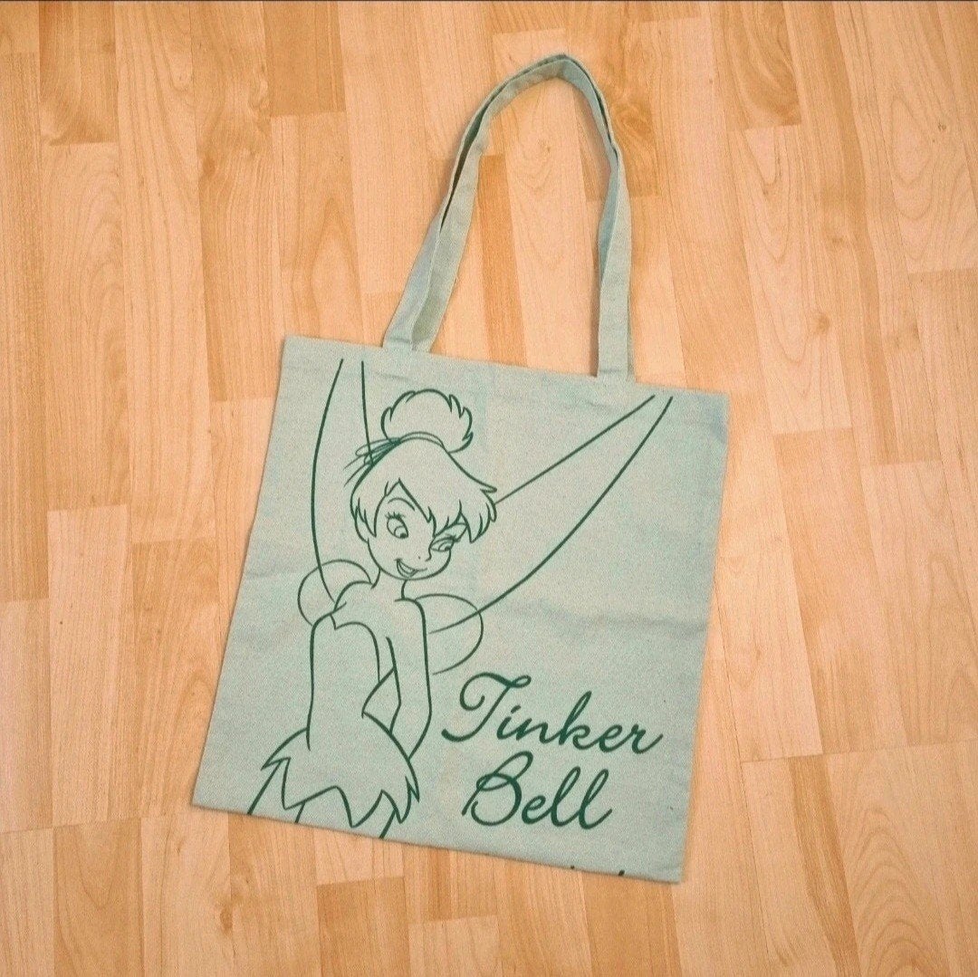 Tinkerbell tinker bell canvas tas bag, Ophalen of Verzenden
