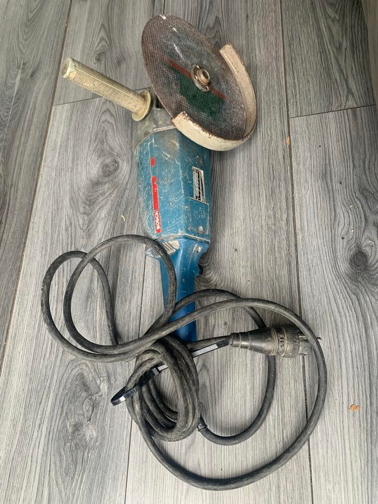 Krachtige haakse slijper - Werkt perfect!, Ophalen of Verzenden, Gebruikt, 1000 watt of meer, Haakse handslijpmachine