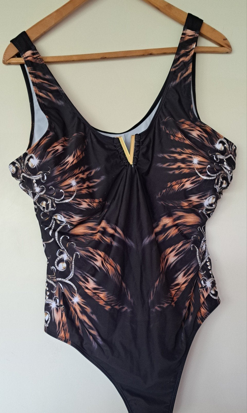 Badpak nieuw mt 50, Kleding | Dames, Grote Maten, Ophalen of Verzenden, Nieuw, Overige kleuren, Lingerie of Zwemkleding