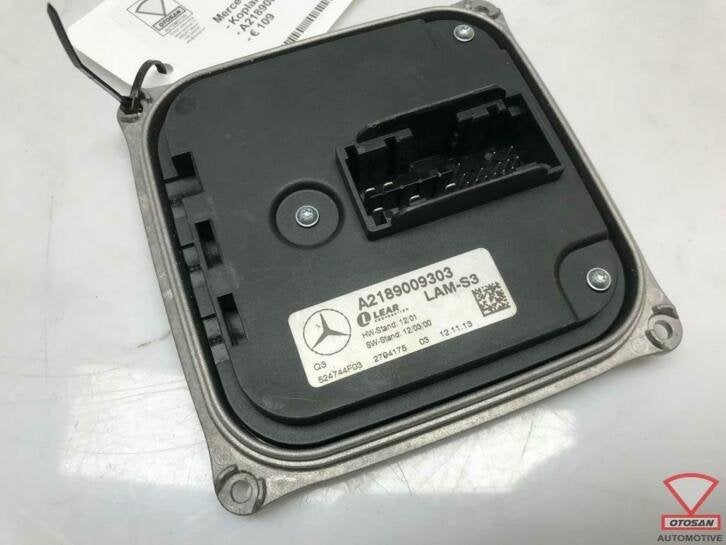 mercedes a b c e s cla koplamp led module a2189009103 3151