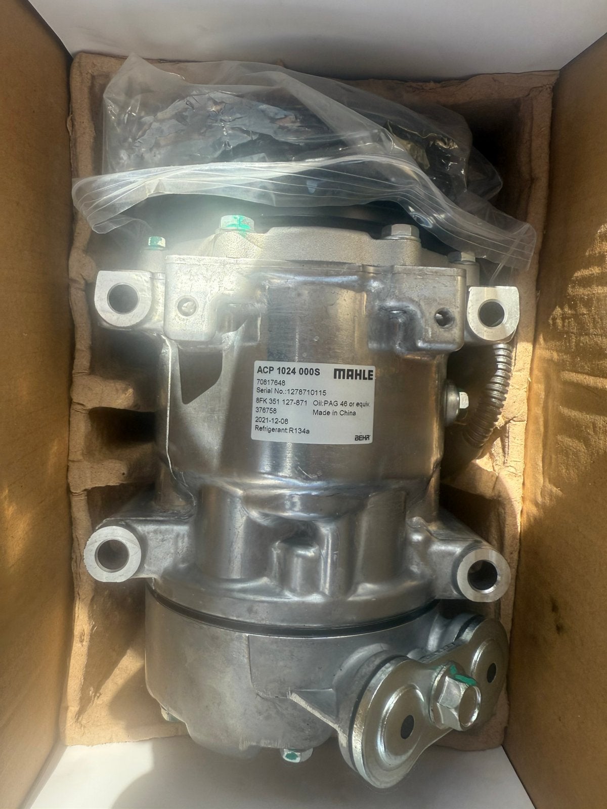 Airco pomp (nieuw in doos ) sd7v16 Citroën /fiat /peugeot, Ophalen, Nieuw