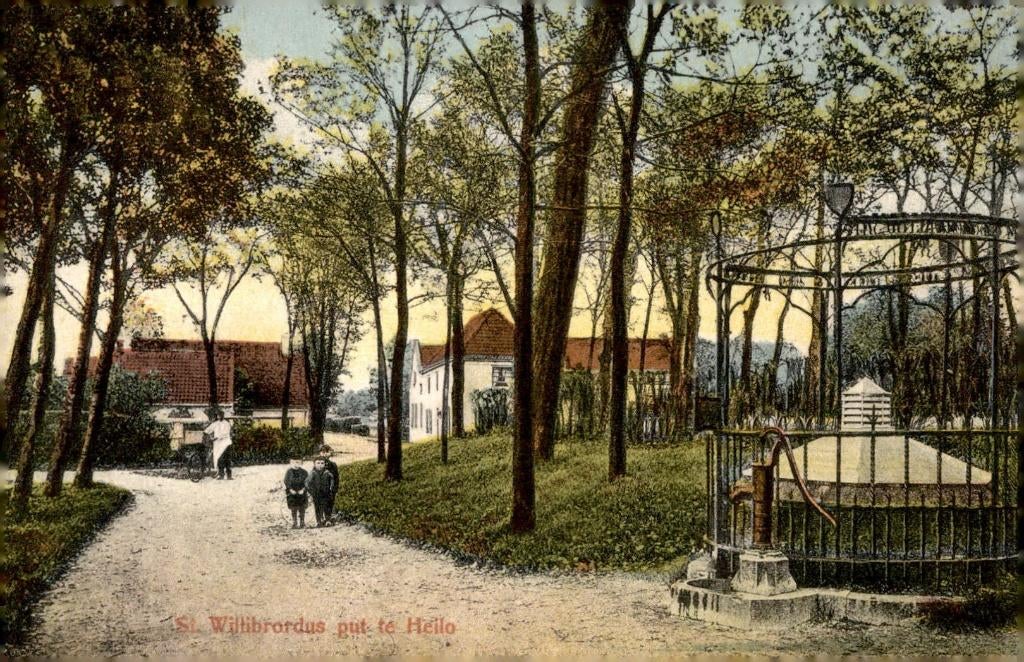 Heiloo St. Willibrordus put # 80, Verzenden, 1920 tot 1940, Gelopen, Noord-Holland