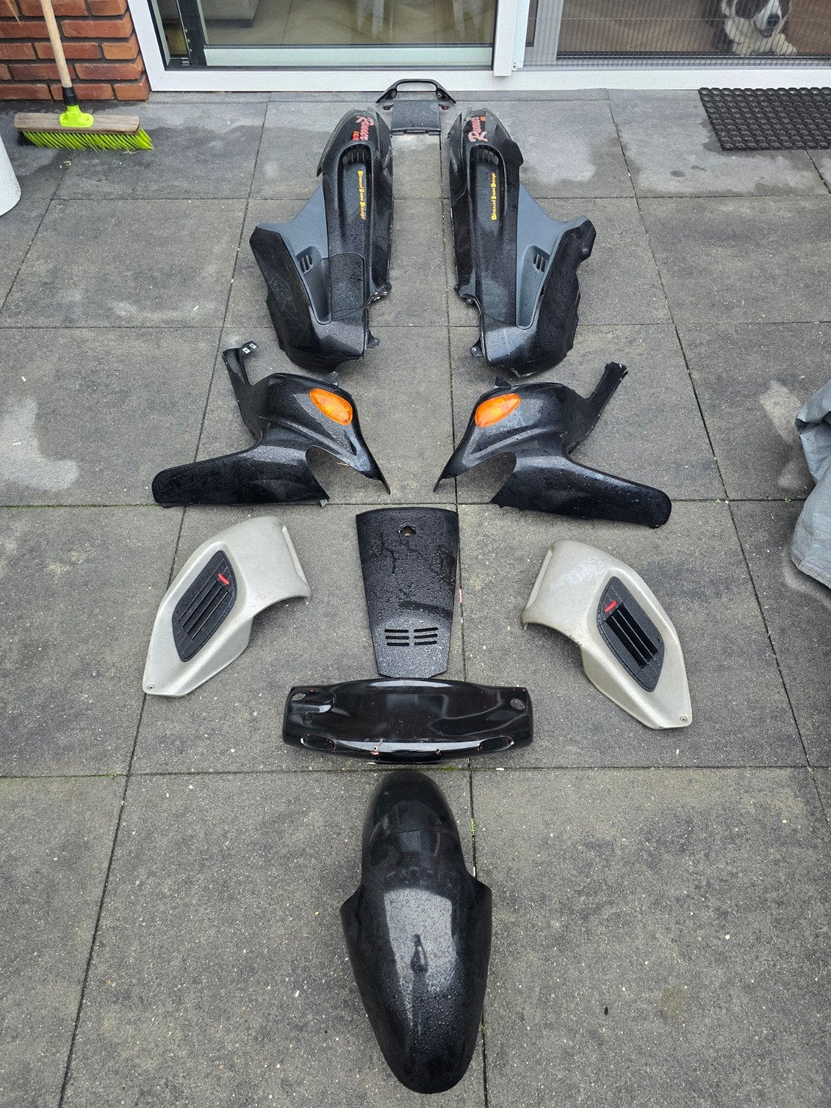 gilera runner fxr kappenset compleet, Ophalen, Gebruikt, Kap, Overige merken