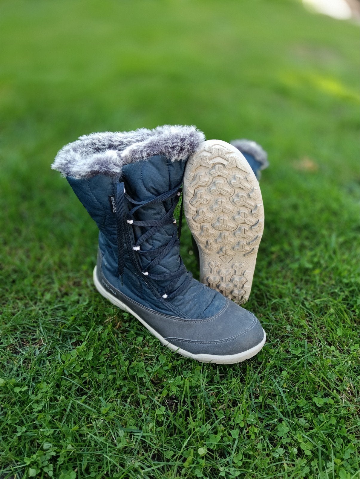 Decathlon Quechua Snowboots Maat 42 - Zo goed als nieuw, Ophalen, Blauw, Snowboots, Zo goed als nieuw