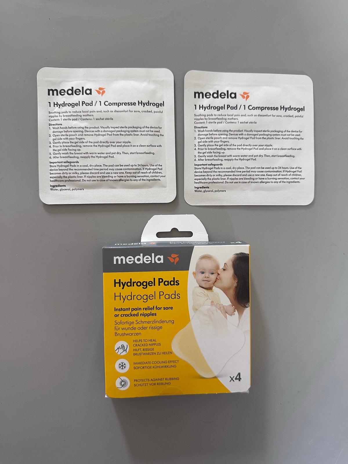 Medela Hydrogel Pads - 2 stuks, Ophalen of Verzenden, Nieuw, Overige typen, Medela