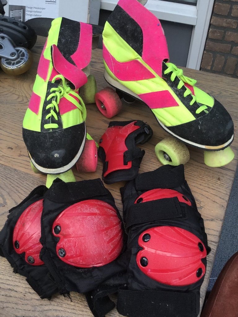 Skates, Gebruikt, Inline skates 4 wielen, Dames, Ophalen