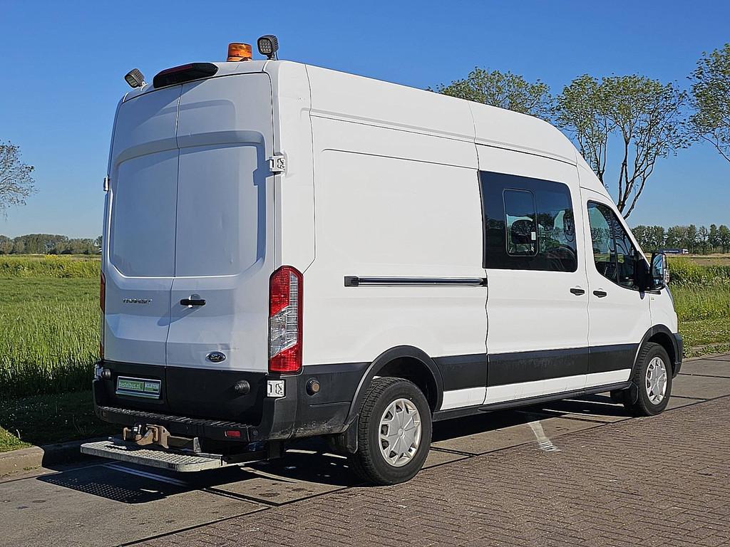 FORD TRANSIT 2.0 l3h3 dubbele cabine!, Gebruikt, Euro 6, Wit, 2566 kg