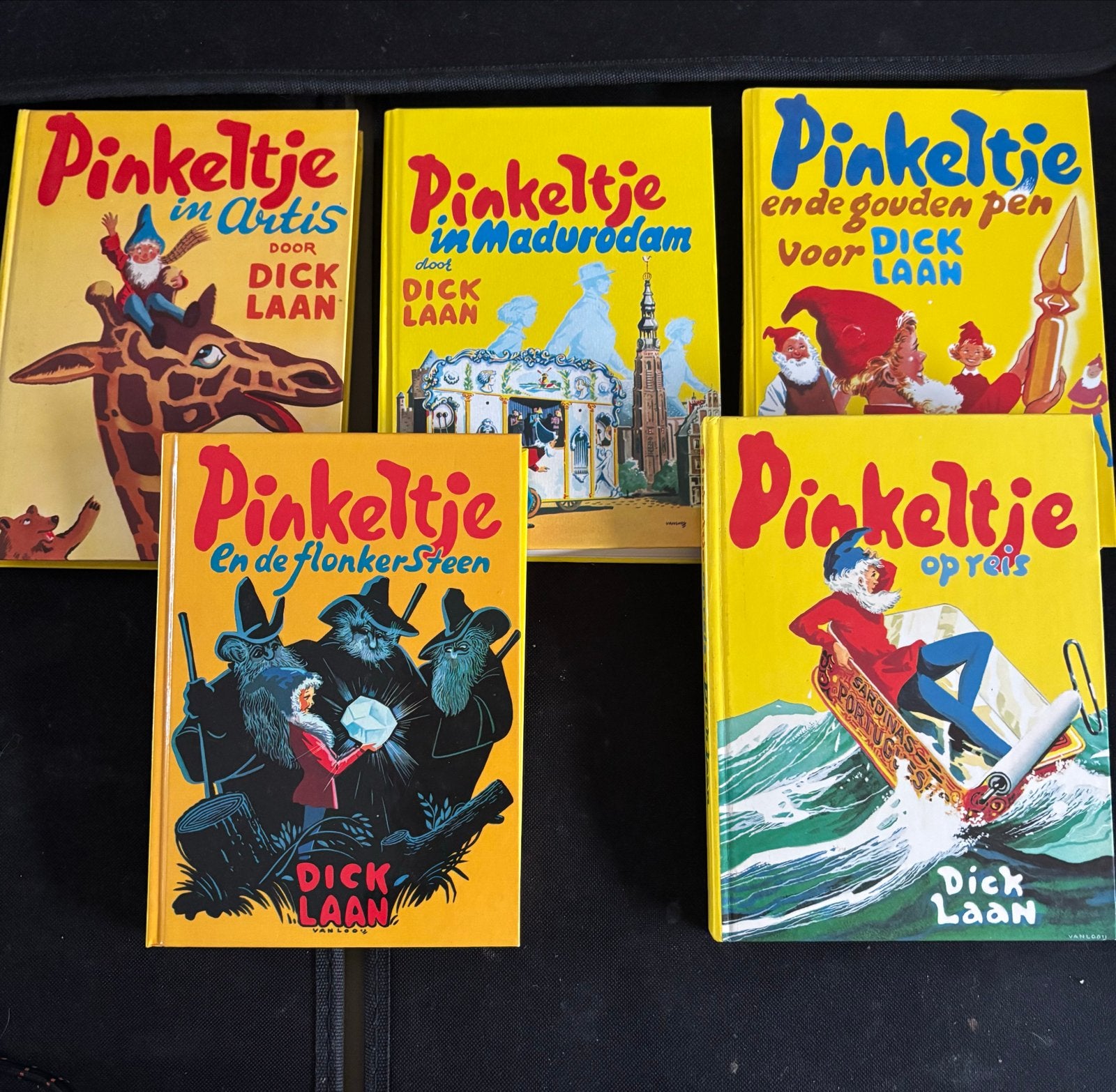 Pinkeltje Boeken - Dick Laan Collectie (5 delen), Ophalen, Gelezen, Sprookjes