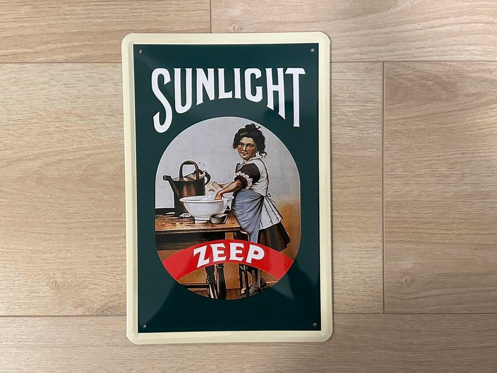 Reclamebord Sunlight Zeep 20x30, Ophalen of Verzenden, Zo goed als nieuw, Reclamebord