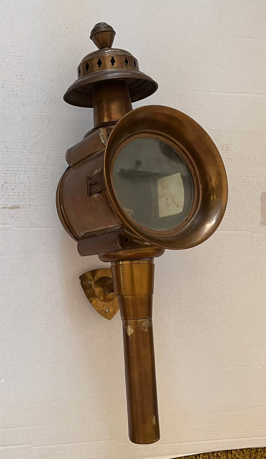 Vintage koetslantaarn / spoorwegen lamp, Antiek en Kunst, Ophalen of Verzenden