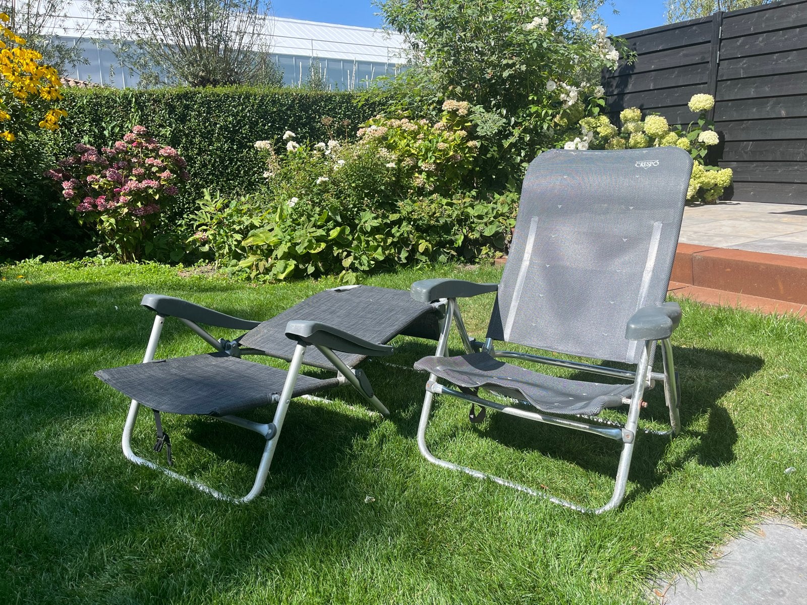 Bruner en Crespo campingstoelen (2 stuks), Ophalen, Gebruikt, Campingstoel