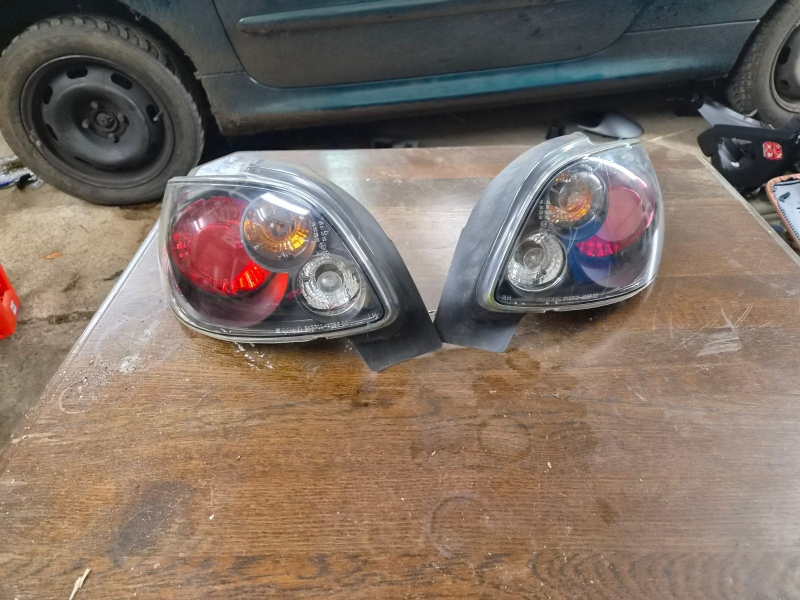 Set achterlichten Peugeot 206, Auto-onderdelen, Verlichting, Ophalen, Gebruikt, Peugeot