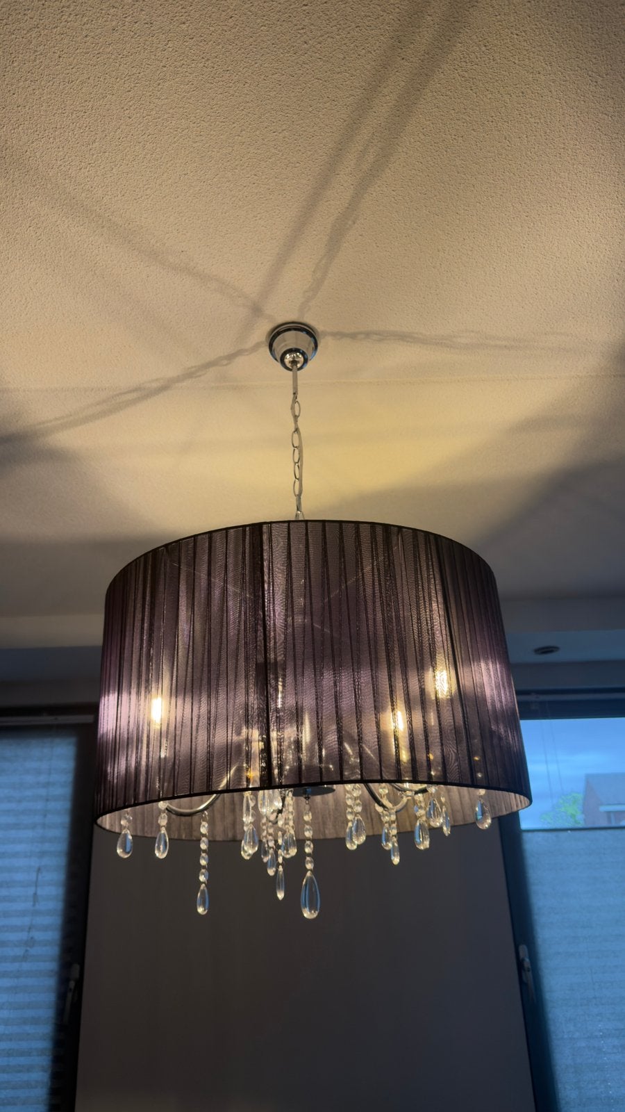 Hanglamp kroonluchter 60 cm, Ophalen