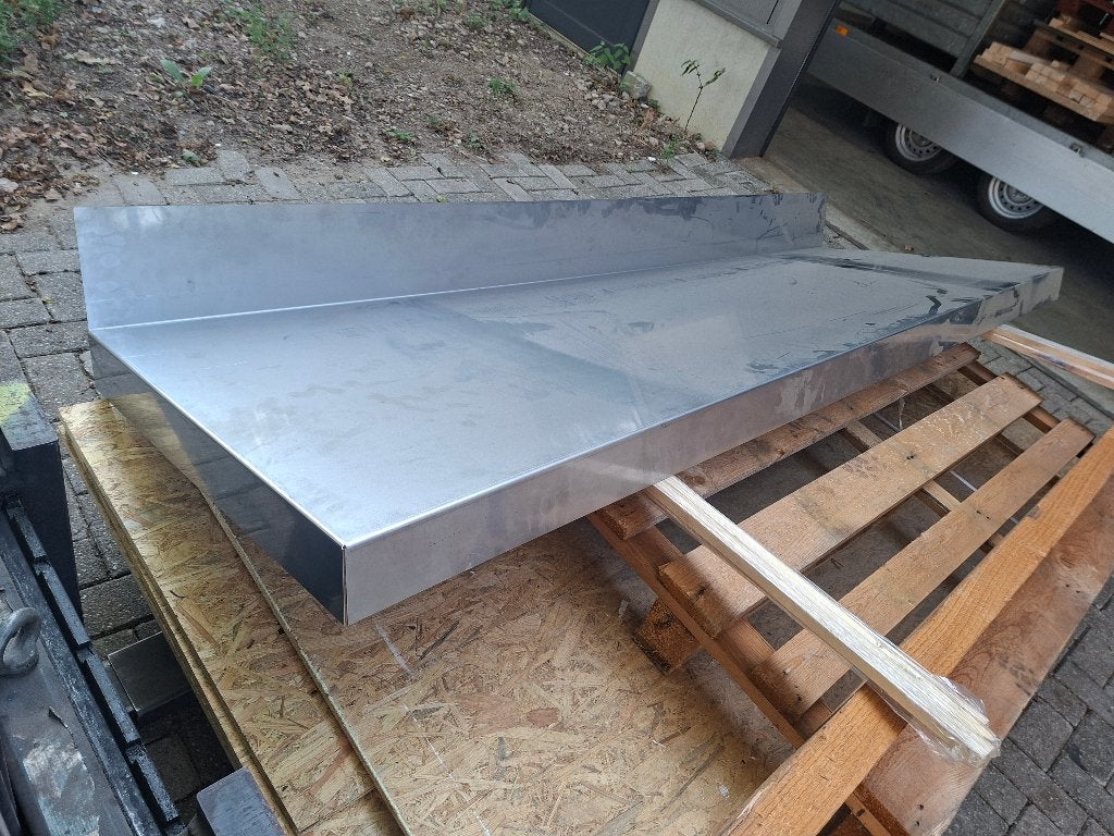 RVS Werkblad 2500x800, Ophalen, Nieuw, Overige metalen