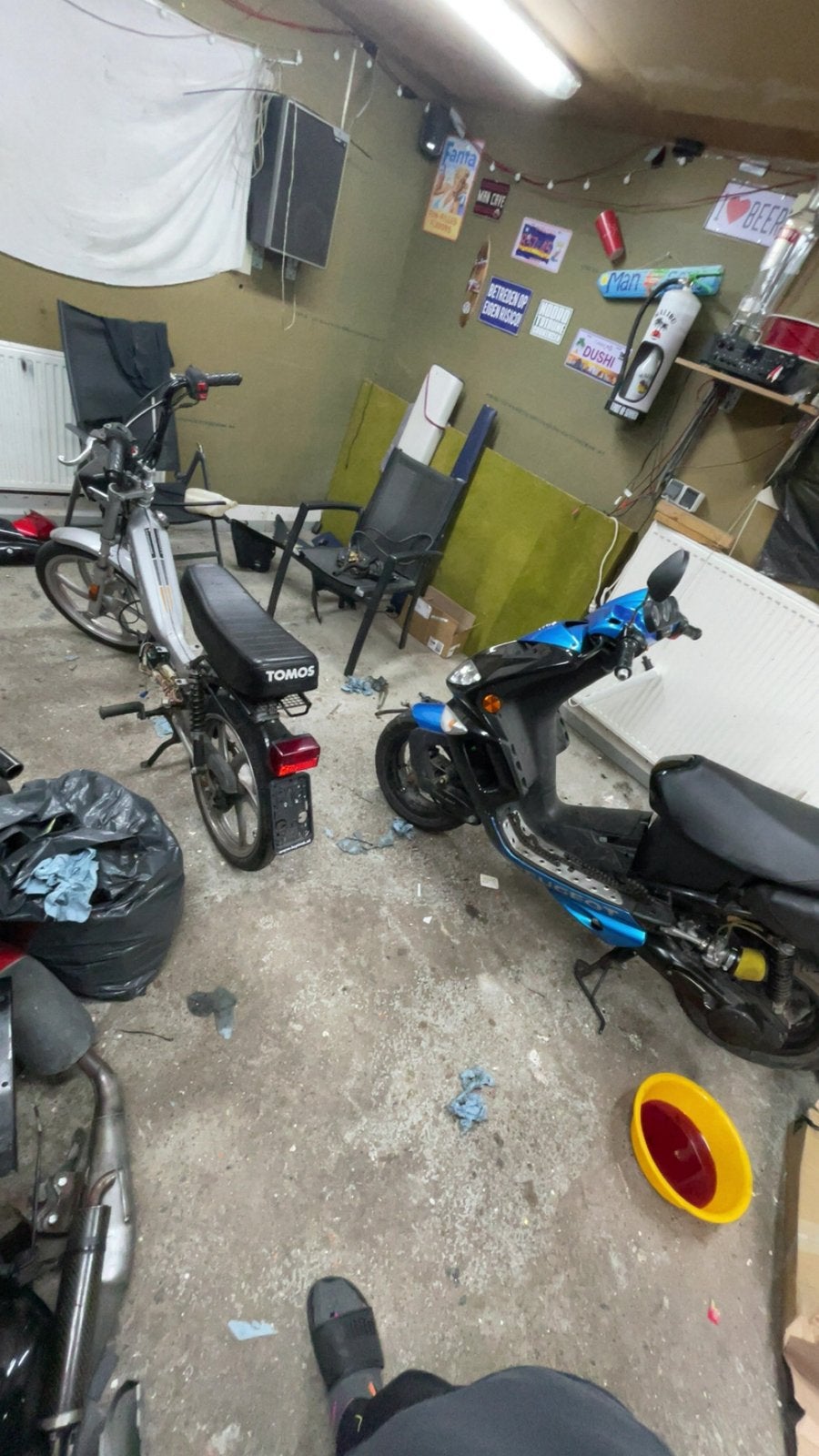 Tomos A5 2008, Fietsen en Brommers, Brommers | Tomos, Ophalen, Overige modellen, Maximaal 45 km/u, Zo goed als nieuw