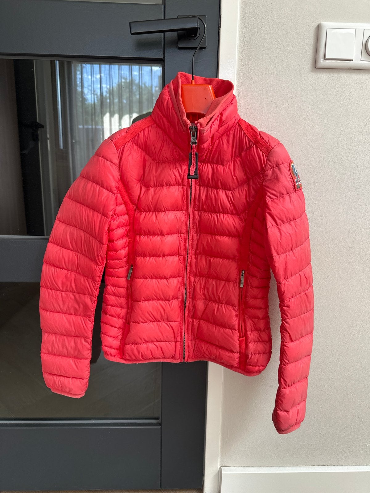 Origineel Parajumpers Tussenjas Roze/Rood Maat 12, Ophalen of Verzenden, Gebruikt, Meisje, Jas