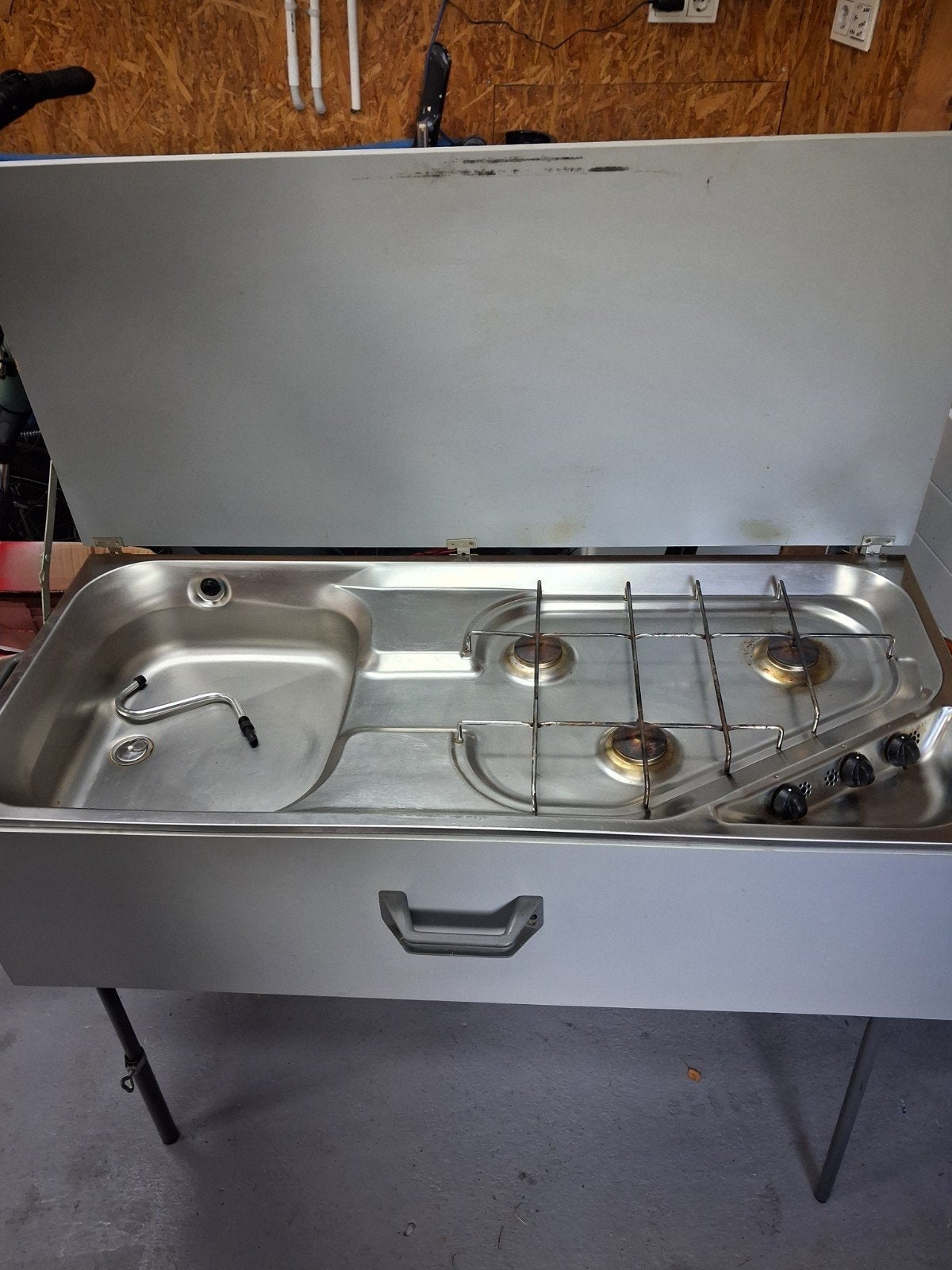 berm keuken jamet, Caravans en Kamperen, Kampeeraccessoires, Ophalen, Gebruikt