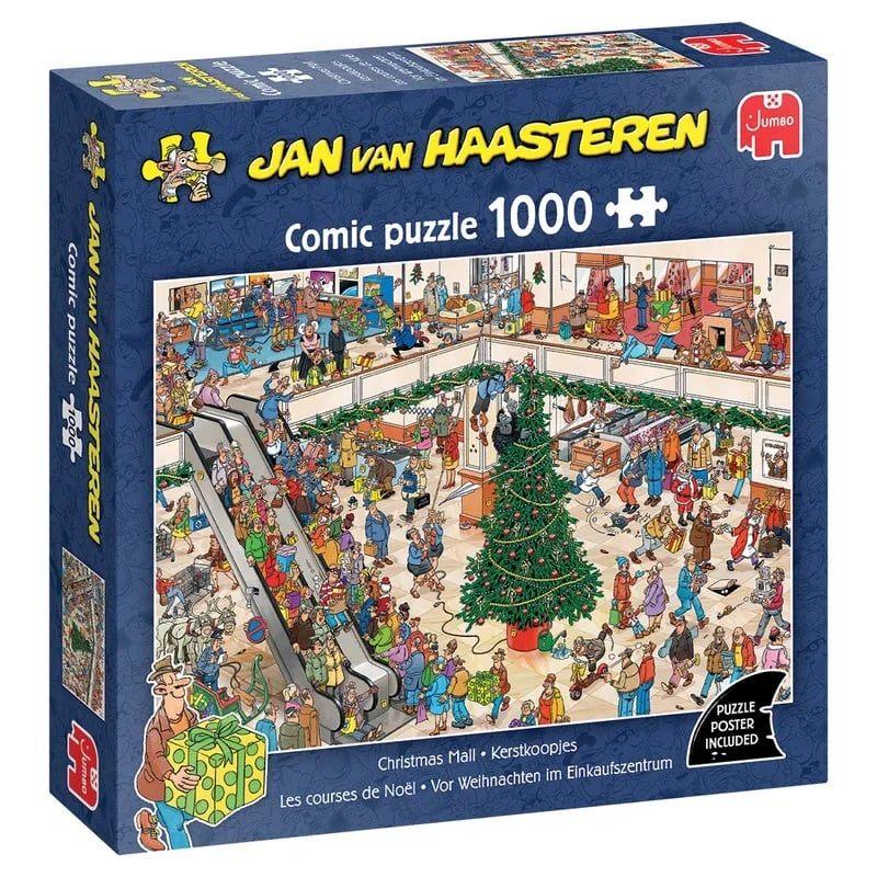 Jan van Haasteren: Kerst Koopjes 1000 stukjes, Ophalen of Verzenden, 500 t/m 1500 stukjes, Nieuw, Legpuzzel
