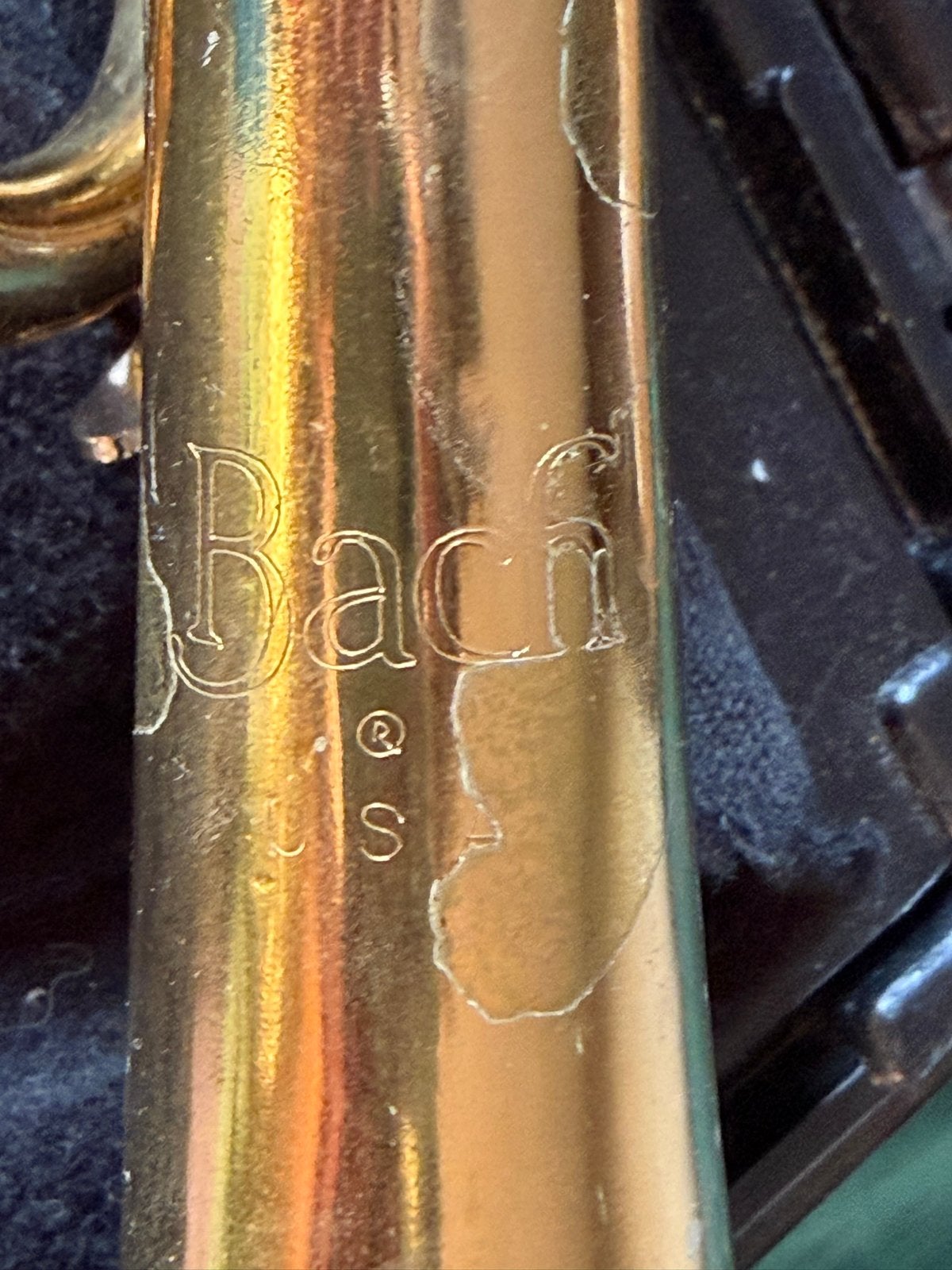 Bach TR300 Trompet met originele koffer, Ophalen, Gebruikt, Bes-trompet, Met koffer