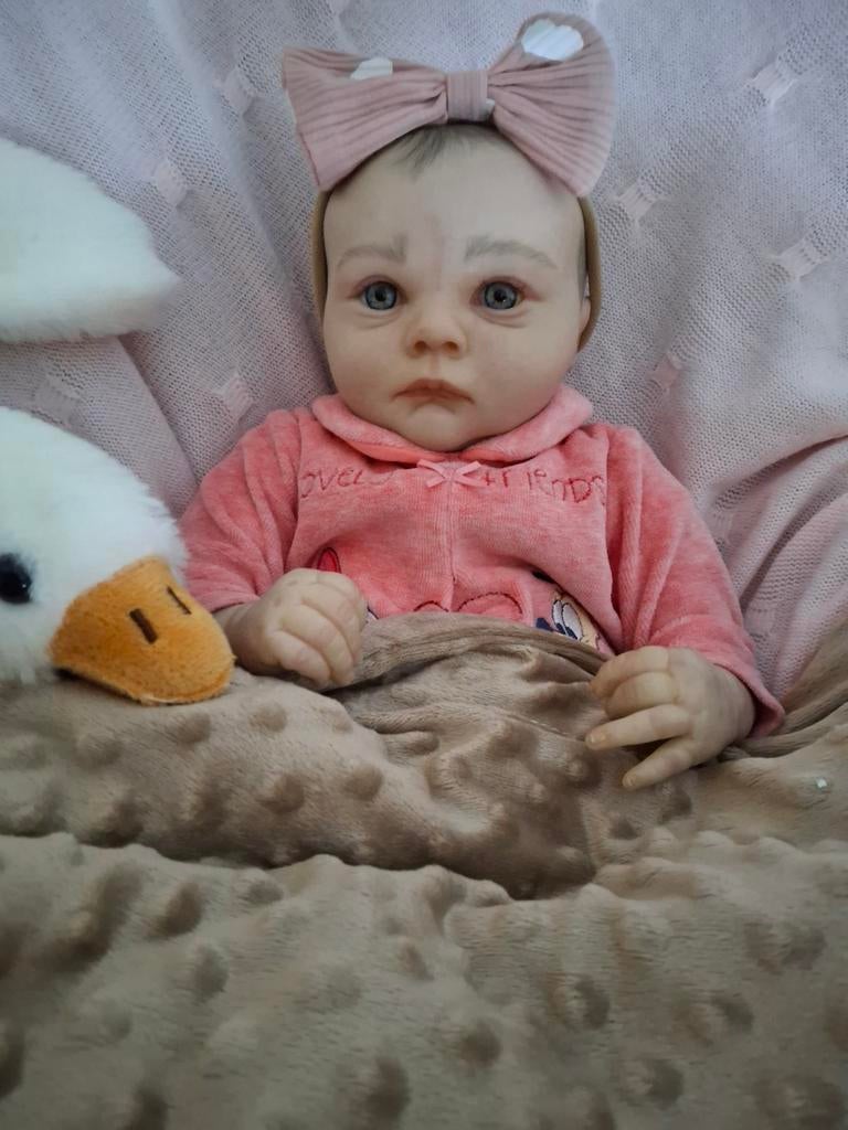 Reborn baby/ Realborn 💙💗, Verzamelen, Ophalen of Verzenden, Zo goed als nieuw, Babypop