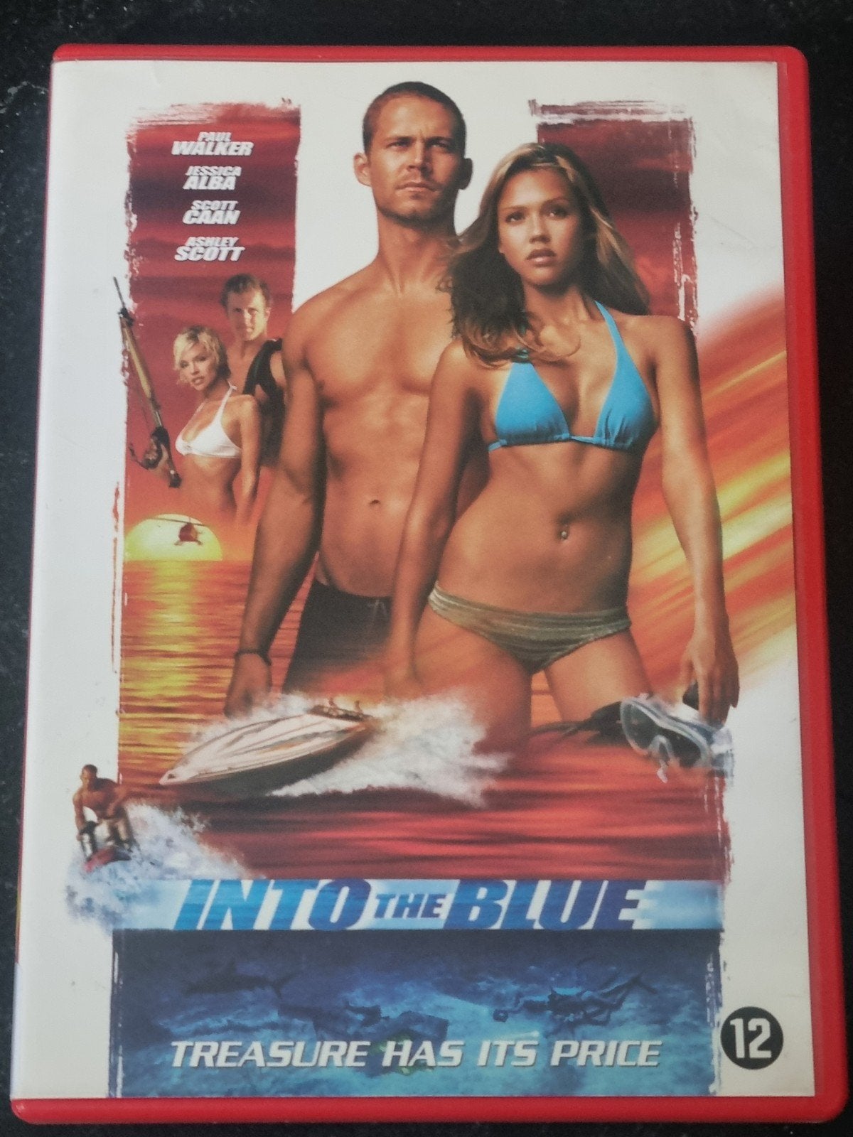 Into the Blue (DVD) - Actiethriller met Paul Walker, Inclusief doosje, Ophalen of Verzenden, Vanaf 12 jaar, Gebruikt