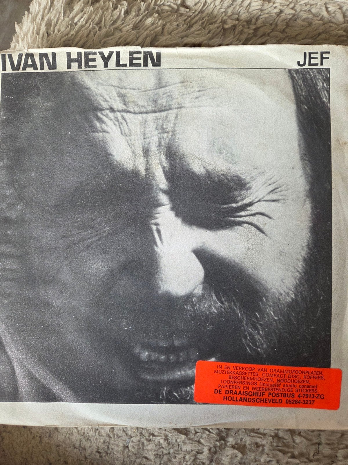 Jef - Ivan Heylen (Vinyl LP), Ophalen of Verzenden, Gebruikt, 12 inch, LP