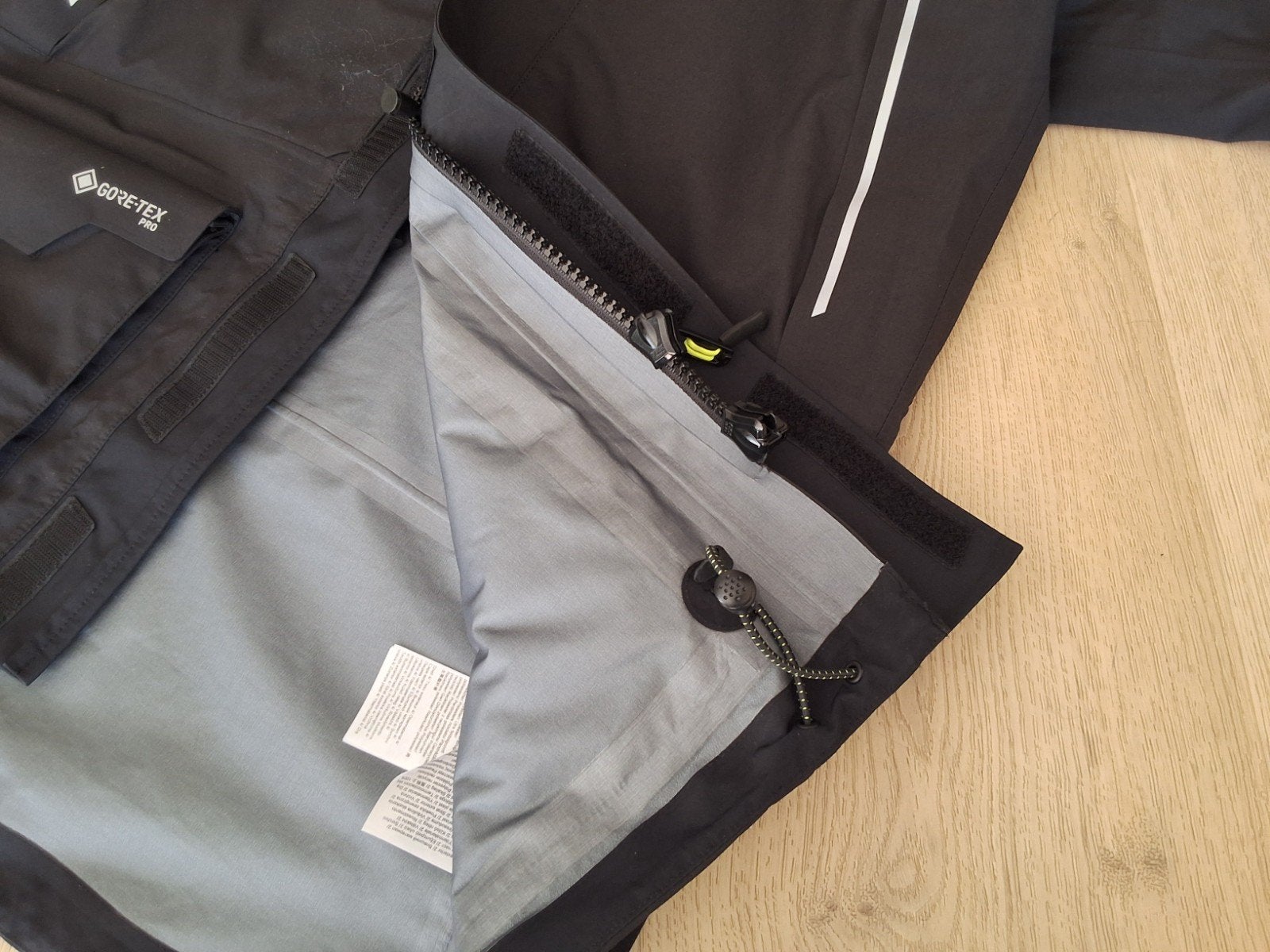 zeiljas Musto MPX Gore-Tex Offshore Zeiljas Heren zwart, Ophalen of Verzenden, Zo goed als nieuw, Zeiljack, Musto