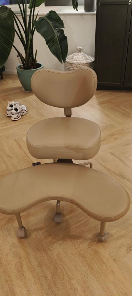 Pipersong meditatie/bureau stoel beige, Ophalen, Gebruikt, Overige kleuren, Ergonomisch