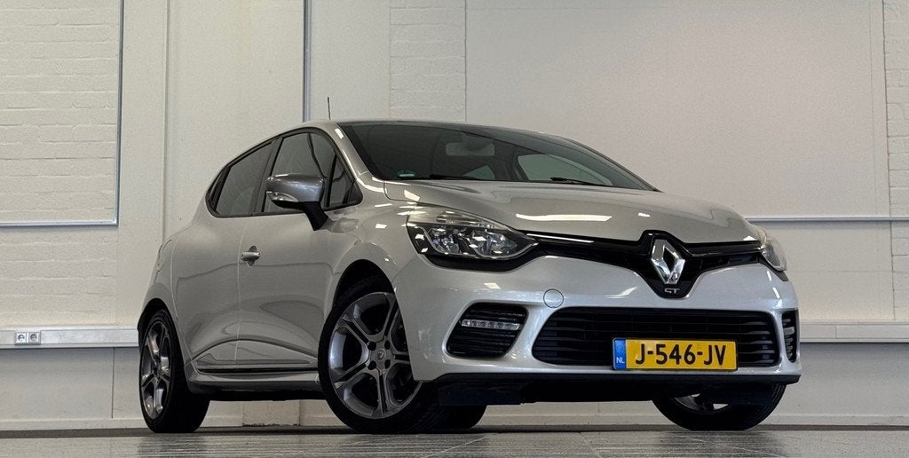 Renault Clio 1.2 GT Automaat Camera Navi 100% Onderhouden Mo, Euro 5, Stof, Gebruikt, Zwart