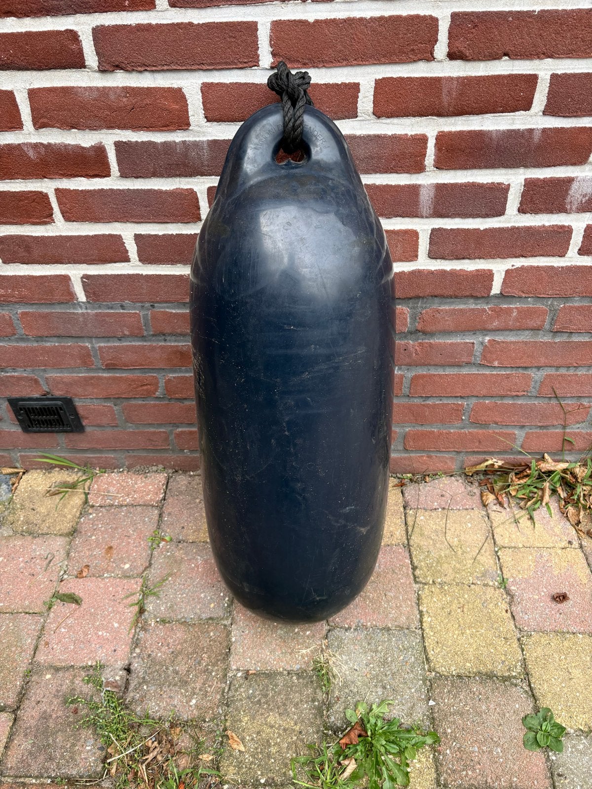Dropfender Donkerblauw 26x72 cm, Watersport en Boten, Ophalen of Verzenden, Gebruikt
