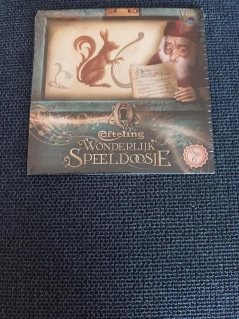 Efteling WONDERLIJK SPEELDOOSJE NO: 6 - NIEUW in folie, Cd's en Dvd's, Cd's | Kinderen en Jeugd, Ophalen of Verzenden, Nieuw in verpakking