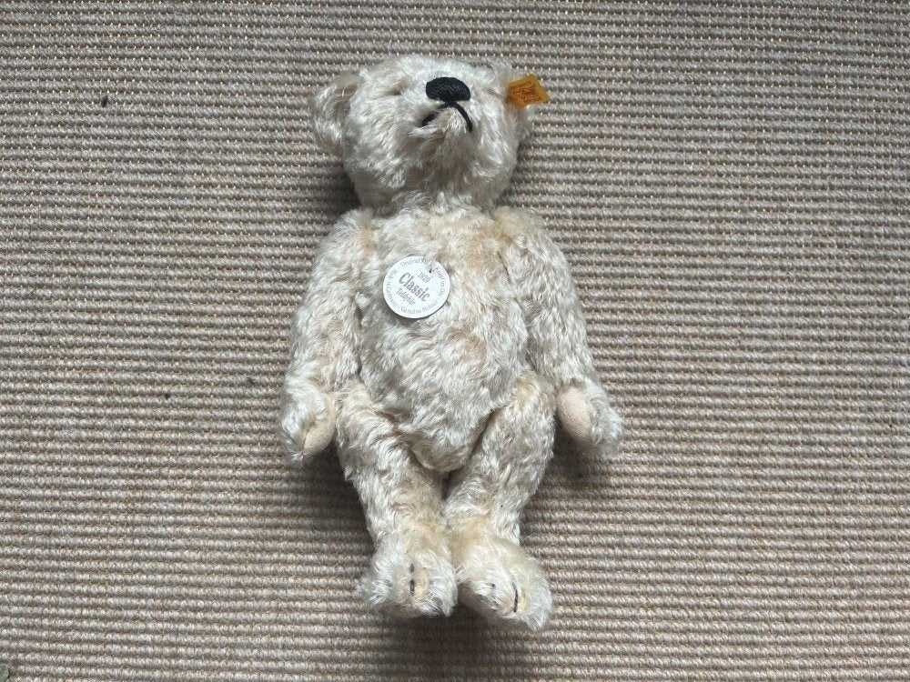Steiff Classic 1920 Teddy Bear | Blond, Ophalen of Verzenden, Zo goed als nieuw, Stoffen beer, Steiff