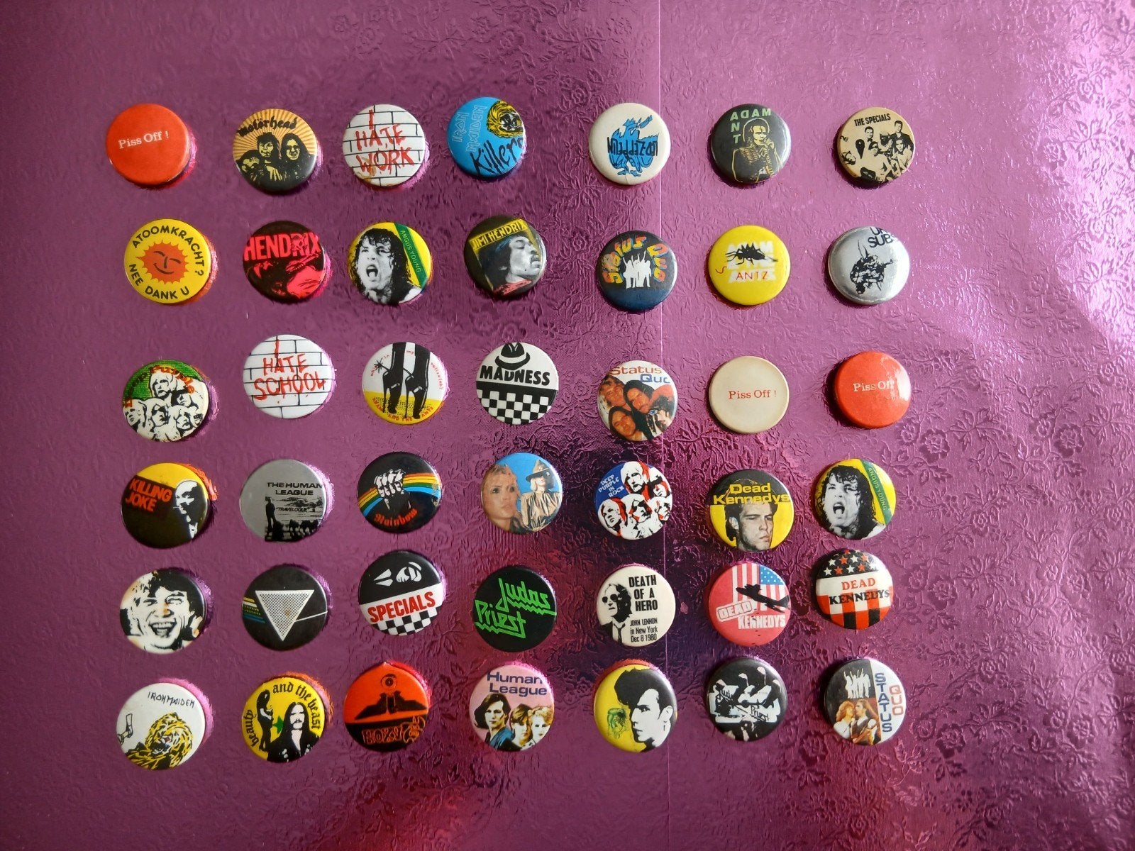 Pop buttons jaren 80, Ophalen of Verzenden, Overige onderwerpen