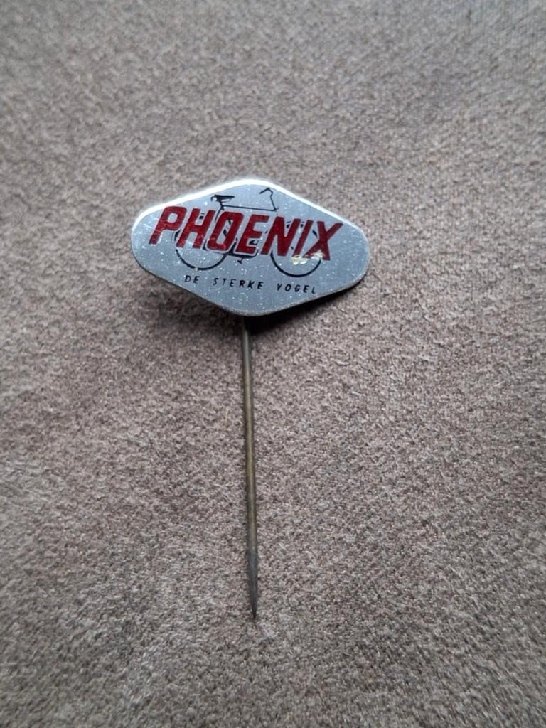 Speldje Phoenix - De sterke vogel
 (Afb. fiets), Ophalen of Verzenden, Gebruikt