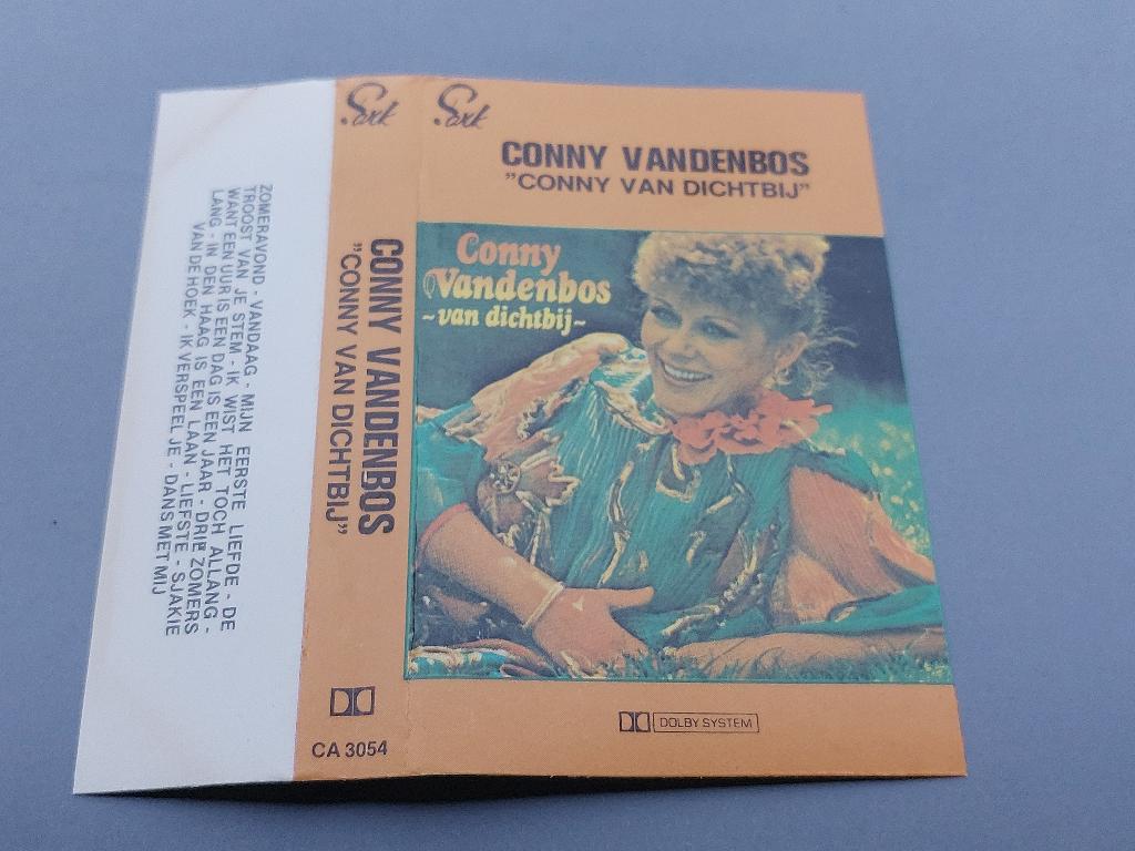 CONNY VANDENBOS- CONNY VAN DICHTBIJ (MC), 1 bandje, Ophalen of Verzenden, Zo goed als nieuw, Origineel