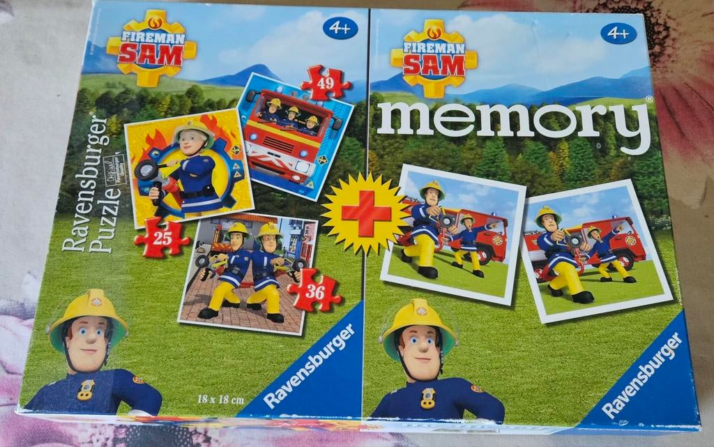 Ravensburger puzzel en memory   compleet, Ophalen of Verzenden, Zo goed als nieuw