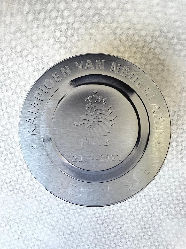 Kampioensschaal Feyenoord, eredivisie 2022 2023, alu,40x40cm, Verzamelen, Ophalen of Verzenden, Nieuw, Reclamebord