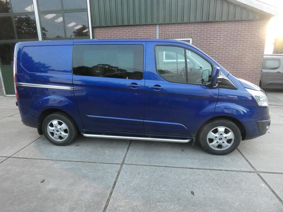 Ford Transit Custom 270 2.2 TDCI L1H1* Limited* Dub.cab*, Euro 5, Gebruikt, Zwart, 4 cilinders