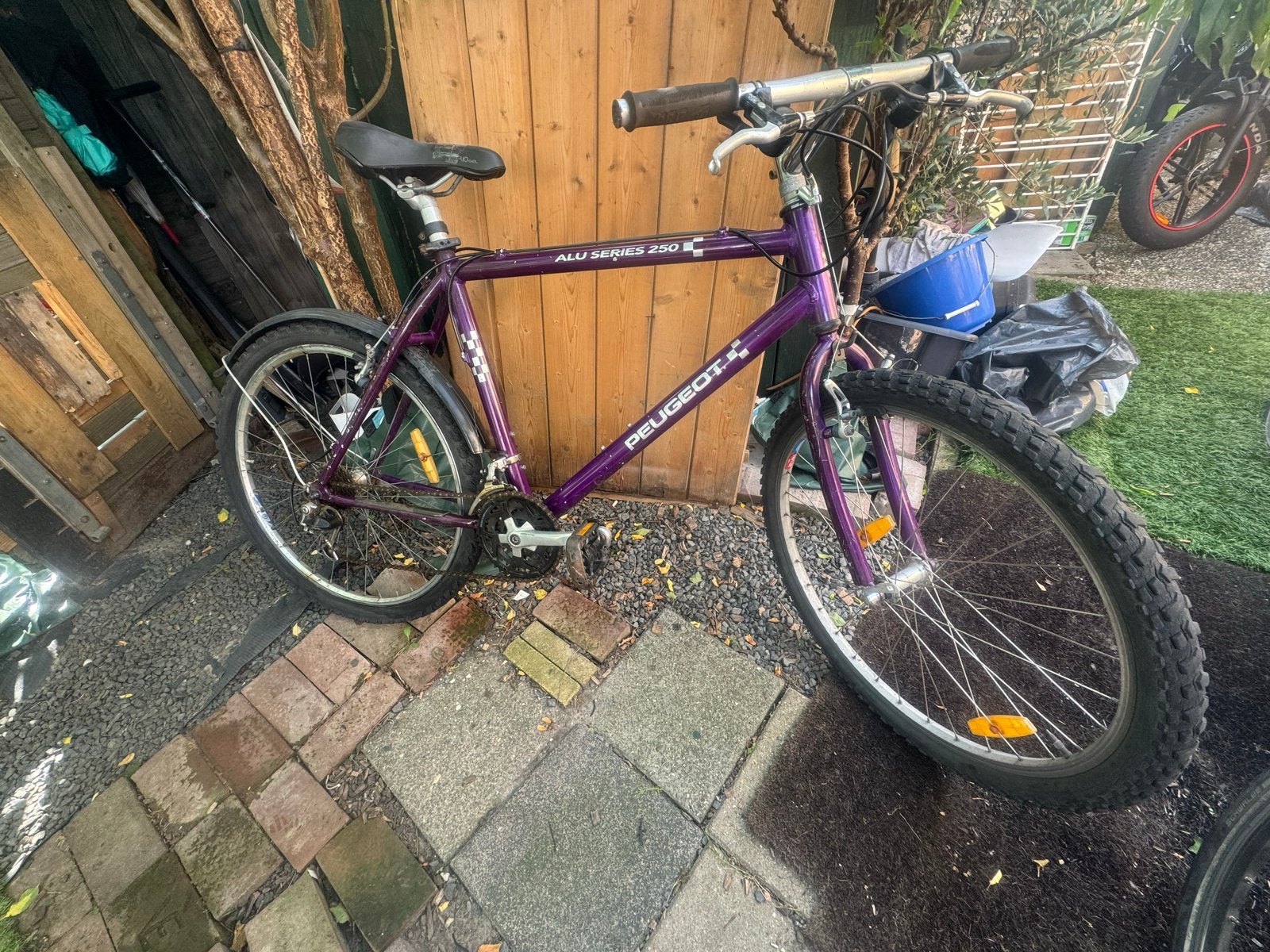 Peugeot Alu Series 250 Mountainbike - Paars, Fietsen en Brommers, Overige merken, Gebruikt, Ophalen of Verzenden, Geen vering